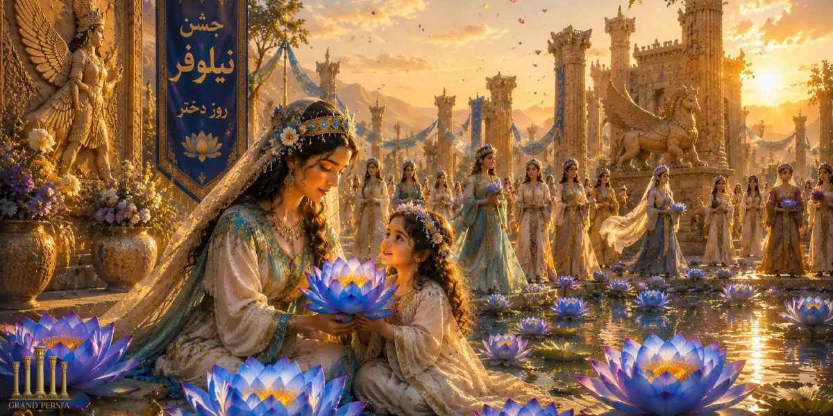 جشن نیلوفر روز دختر