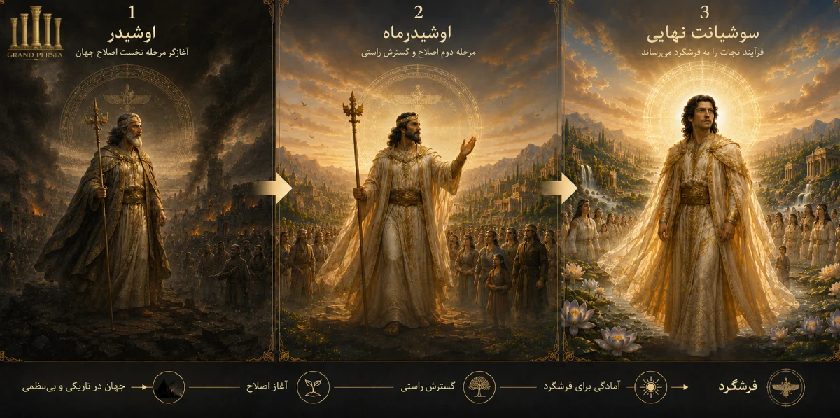 مراحل ظهور سوشیانت